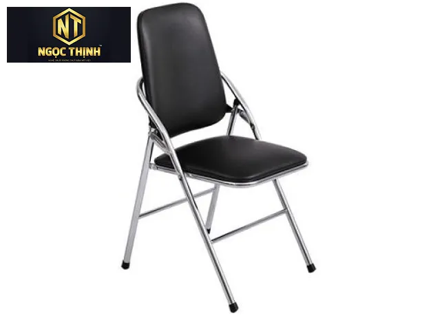 GHẾ GẤP LƯNG DÀI ĐEN